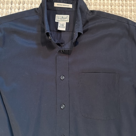 LL Bean LS Dress Shirt - Picture 3 of 7